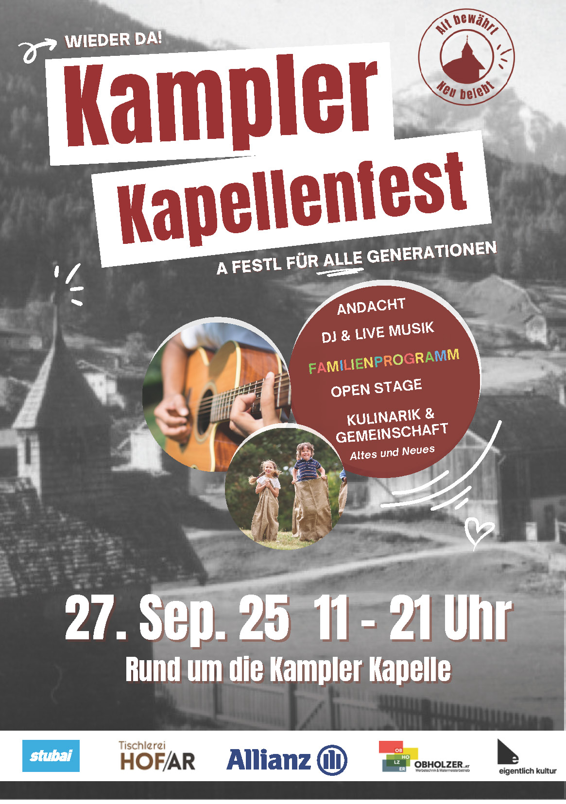 Kampler Kapellenfest am 27.09.2025